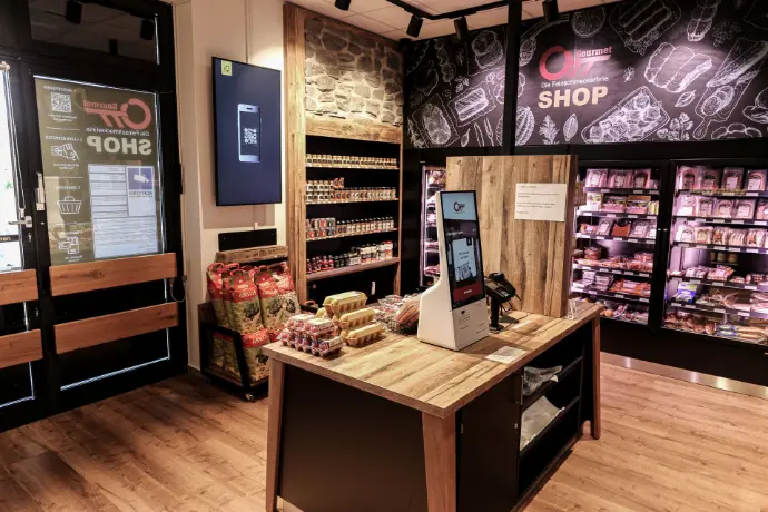 Shop-IQ Stand Alone Smart-Store Konzept.