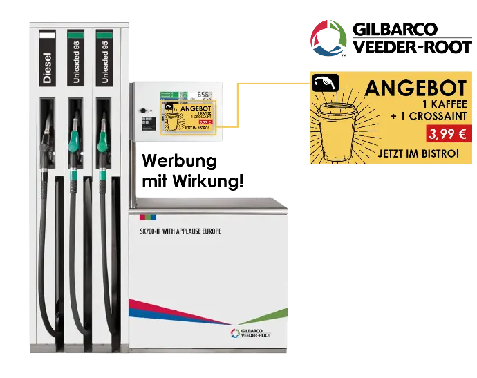 Gilbarco Anbindung im Modul Marketing von Shop-Iq.