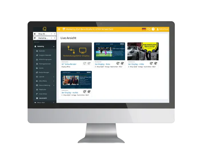 Shop-IQ Web-App - eine Plattform, viele Möglichkeiten im Filialbetrieb.
